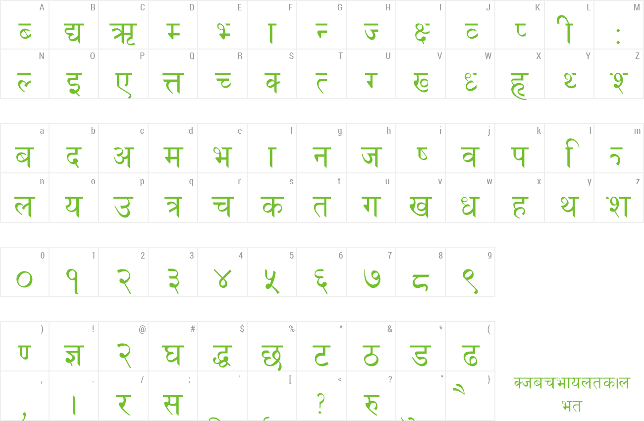 himali nepali font